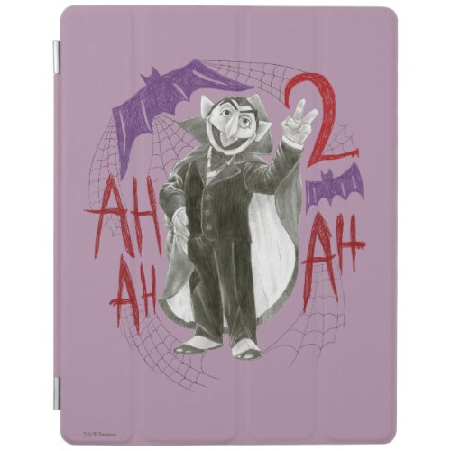 Count von Count BW Sketch Drawing iPad Smart Cover