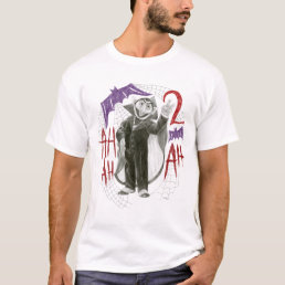 Count von Count B&amp;W Sketch Drawing T-Shirt