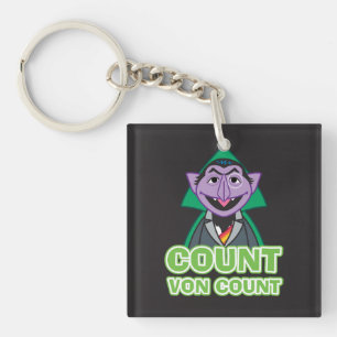 Count von Count Classic Style 2 Keychain