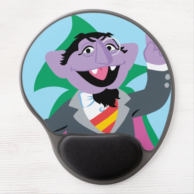 Count von Count Classic Style Gel Mouse Pad (Front)