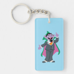 Count von Count Classic Style Keychain