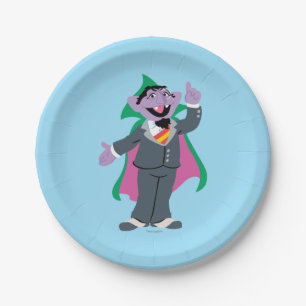Count von Count Classic Style Paper Plates