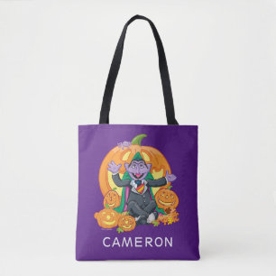Count von Count Halloween Pumpkins Tote Bag