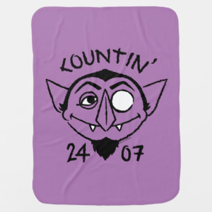 Count von Count Skate Logo - Countin' 24/7 Baby Blanket