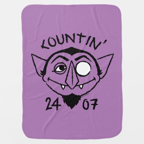 Count von Count Skate Logo _ Countin 247 Baby Blanket