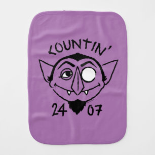 Count von Count Skate Logo - Countin' 24/7 Baby Burp Cloth