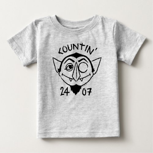 Count von Count Skate Logo _ Countin 247 Baby T_Shirt