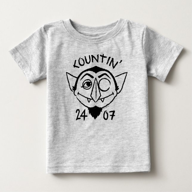 Count von Count Skate Logo - Countin' 24/7 Baby T-Shirt (Front)