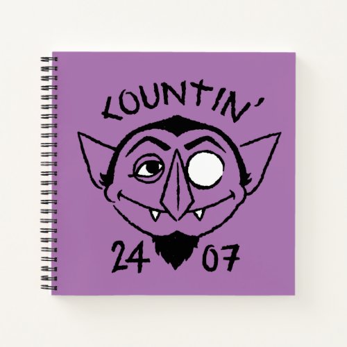 Count von Count Skate Logo _ Countin 247 Notebook