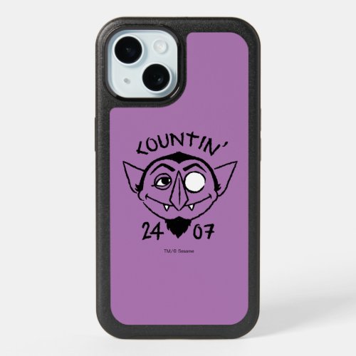 Count von Count Skate Logo _ Countin 247 iPhone 15 Case