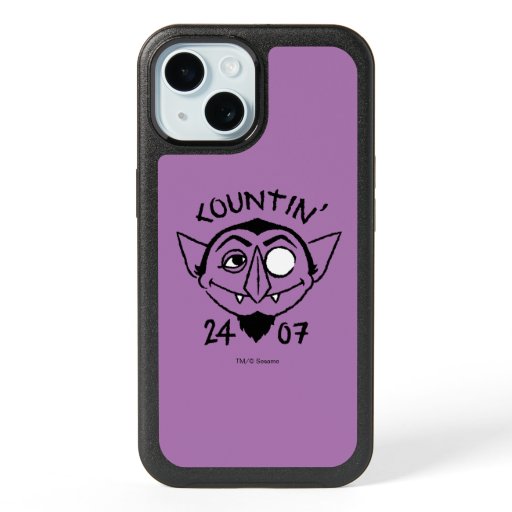 Count von Count Skate Logo - Countin' 24/7 iPhone 15 Case