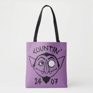 Count von Count Skate Logo - Countin' 24/7 Tote Bag