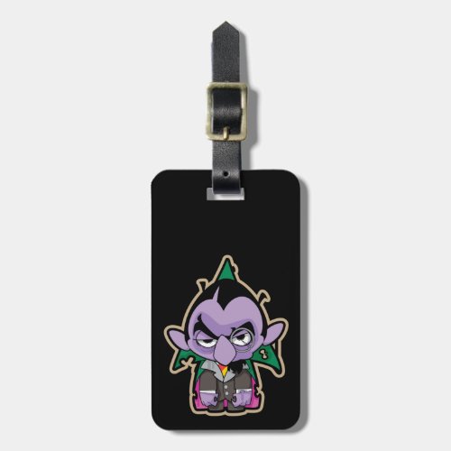 Count von Count Zombie Luggage Tag