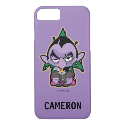 Count von Count Zombie  Your Name iPhone 87 Case