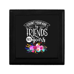 Count Your Age By Friends Gift Box