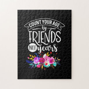 Count Your Age By Friends Jigsaw Puzzle