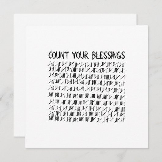 Count Your Blessings (Front/Back)
