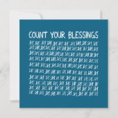 Count Your Blessings (Front)