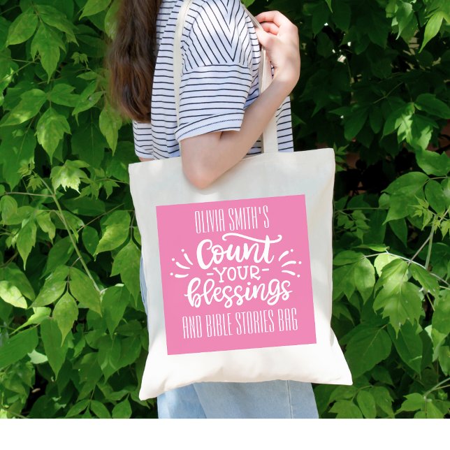 Count Your Blessings Kid's Name VBS Church Bag (Creator Uploaded)