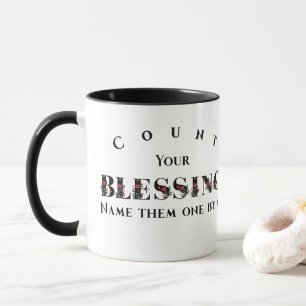 Count Your Blessings Name Them One By One Fall Mug