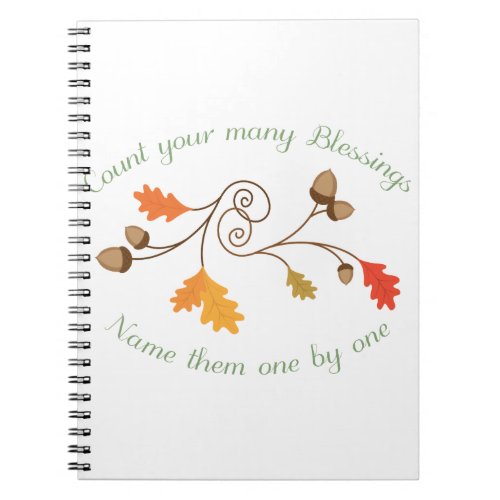 Count Your Blessings Notebook