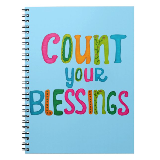 Count your Blessings Notebook (Front)