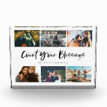 Count Your Blessings Quote Photo Collage at Zazzle