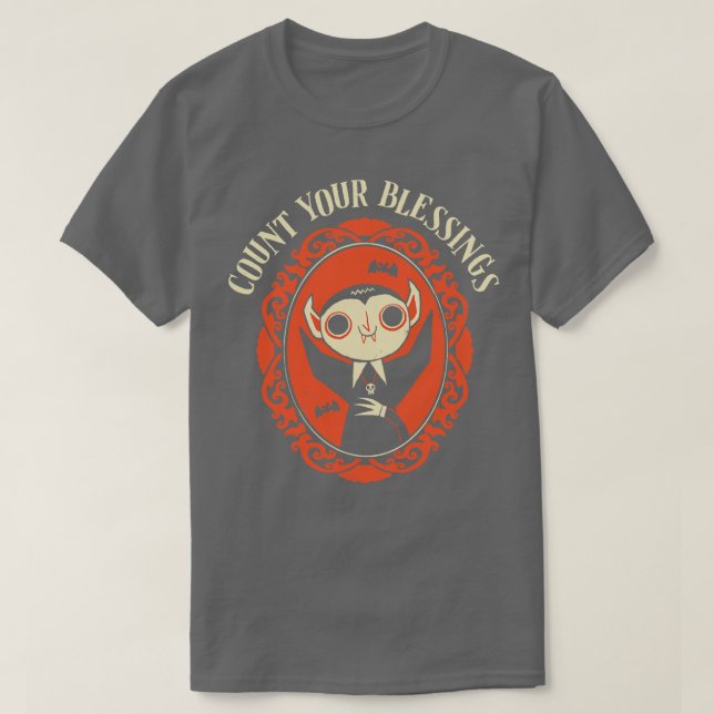 Count Your Blessings T-Shirt (Design Front)