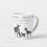 Count Your Blessings  Your Goat Herd  Latte Mug at Zazzle