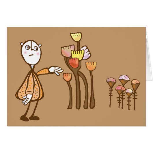 Count your garden by the flowers cards (Front Horizontal)