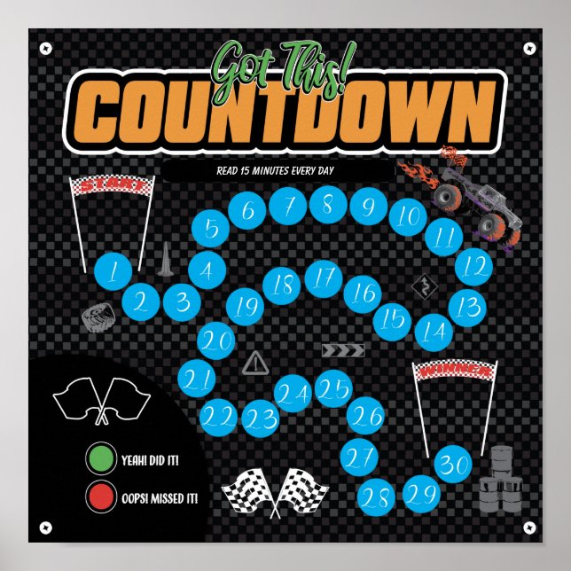 COUNTDOWN POSTER (Front)