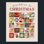 Countdown to Christmas Advent Calendar Wall Art<br><div class="desc">Celebrate this Holday season with our Christmas collection of wall decor!</div>