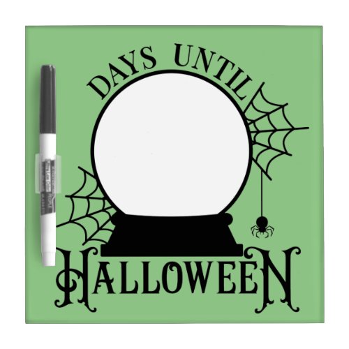 Countdown to Halloween Dry Erase Board