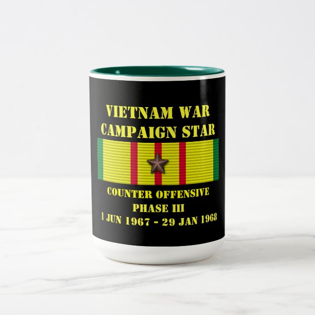 Counter Offensive Phase III Campaign Two-Tone Coffee Mug (Center)