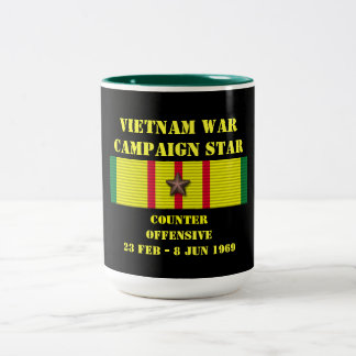 Counter - Offensive Tet 1969 Campaign Two-Tone Coffee Mug