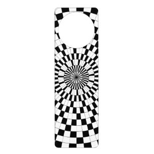 Counter Spirals by Kenneth Yoncich Door Hanger
