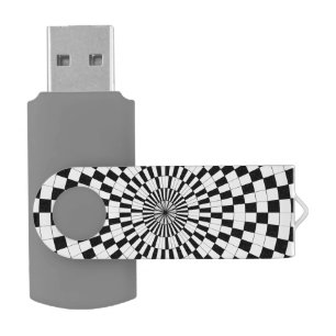 Counter Spirals by Kenneth Yoncich Flash Drive