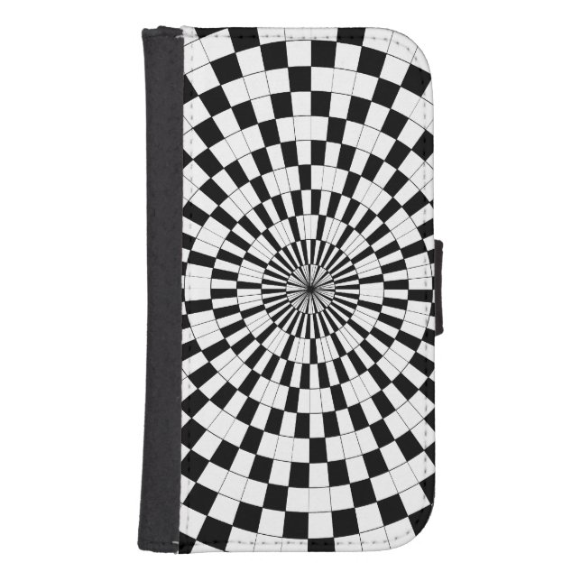 Counter Spirals by Kenneth Yoncich Samsung Galaxy Wallet Case (Front)