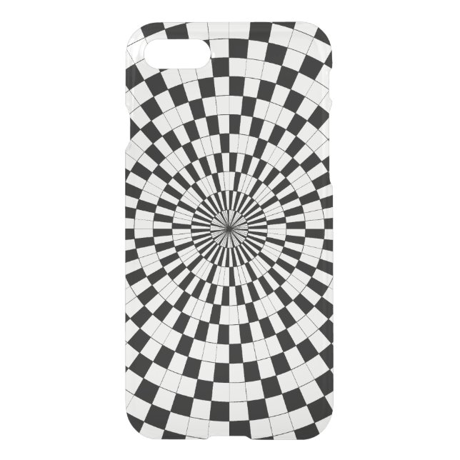 Counter Spirals by Kenneth Yoncich Uncommon iPhone Case (Back)