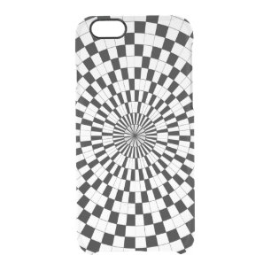 Counter Spirals by Kenneth Yoncich Clear iPhone 6/6S Case