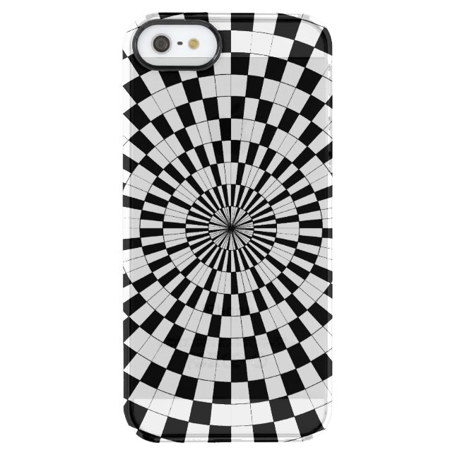 Counter Spirals by Kenneth Yoncich Uncommon iPhone Case (Back)