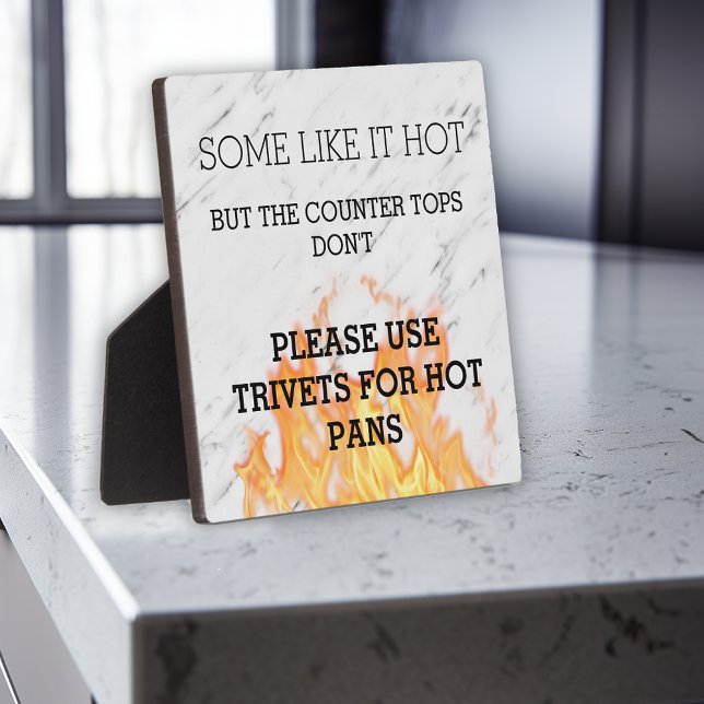 Counter top Some like it hot STR rentals Trivet Plaque (Creator Uploaded)
