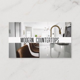 Countertops Kitchen Remodeling Business Card
