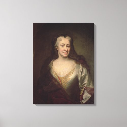 Countess Fuchs Governess of Maria Theresa Canvas Print
