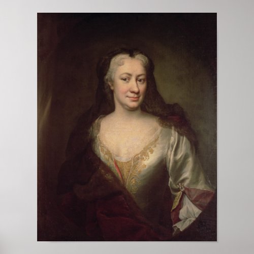 Countess Fuchs Governess of Maria Theresa Poster