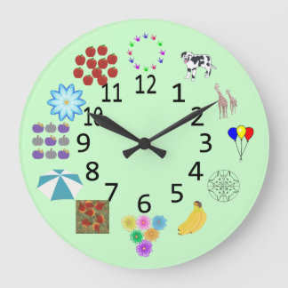 Counting Count the Items Clocks with Numbers