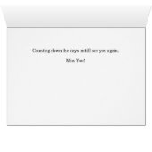 Counting Down Days to Seeing You Again - Army (Inside Horizontal (Bottom))