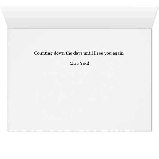 Counting Down Days to Seeing You Again - Army (Inside Horizontal (Bottom))