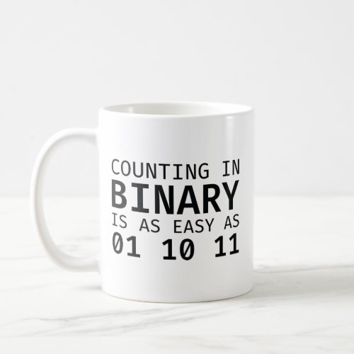 Counting In Binary Coffee Mug