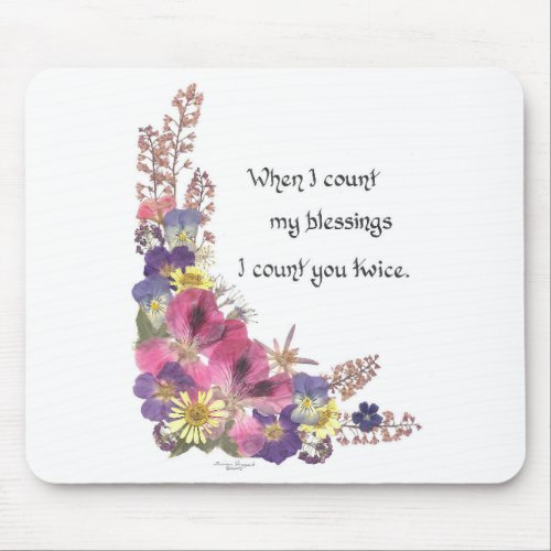 Counting my Blessings Mouse Pad